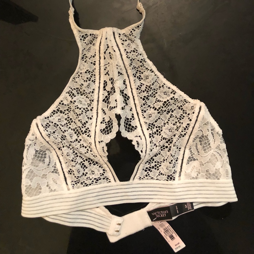 Victoria’s Secret lace halter bralette
